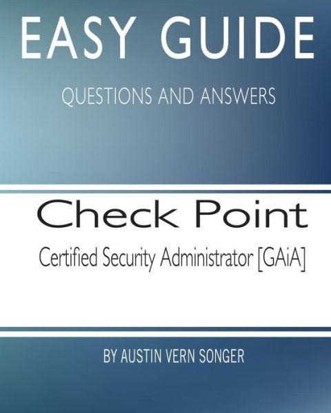 Cover for Austin Vern Songer · Easy Guide (Paperback Book) (2017)