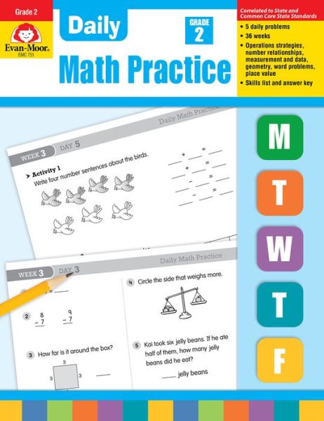 Cover for Jo Ellen Moore · Daily Common Core Math Practice, Grade 2 (Teacher) (Paperback Book) (1999)