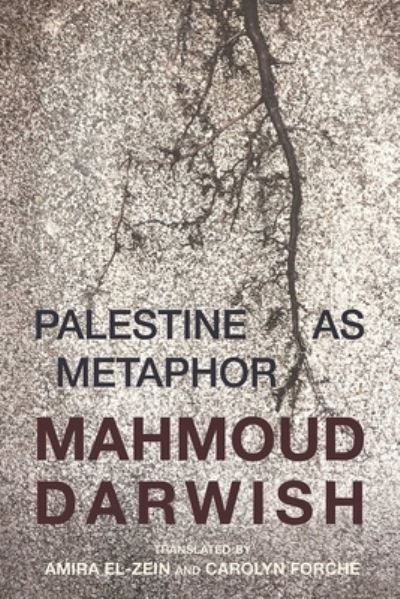Cover for Mahmoud Darwish · Palestine as Metaphor (Paperback Book) (2019)