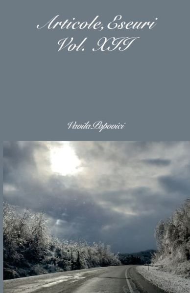 Cover for Vavila Popovici · Articole Eseuri XII (Paperback Bog) (2021)