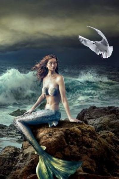 Mermaid on the Rocks Graph Paper Notebook - Pagan Essentials - Bücher - Independently Published - 9781798439425 - 1. März 2019
