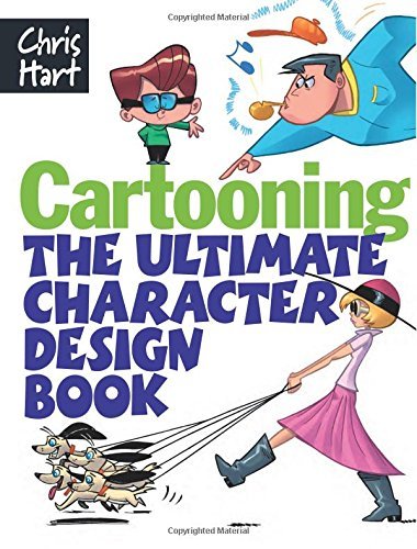 Cover for Christopher Hart · Cartooning: The Ultimate Character Design Book (Paperback Book) (2024)