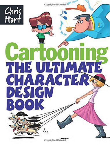Cover for Christopher Hart · Cartooning: The Ultimate Character Design Book (Paperback Bog) (2024)