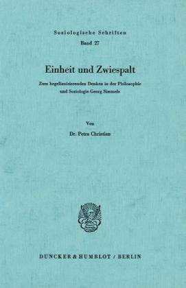 Cover for Christian · Einheit und Zwiespalt. (Book) (1978)