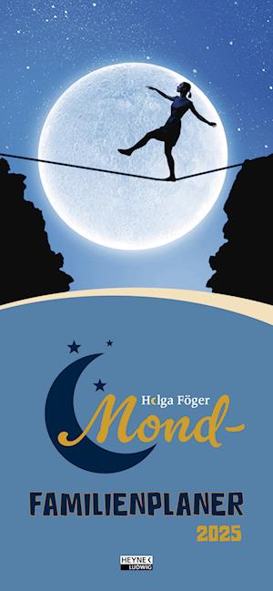 Cover for Helga Föger · Mond-Familienplaner 2025 (Book) (2024)