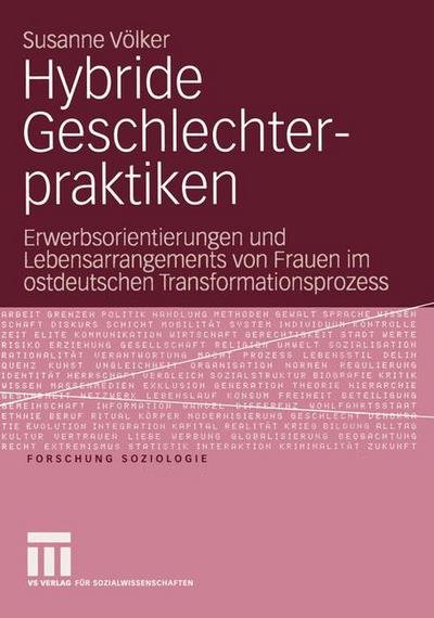 Cover for Susanne Volker · Hybride Geschlechterpraktiken - Forschung Soziologie (Paperback Book) [2004 edition] (2004)