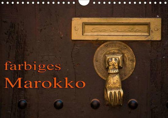 Cover for Wechsler · Farbiges Marokko (Wandkalender (Book)