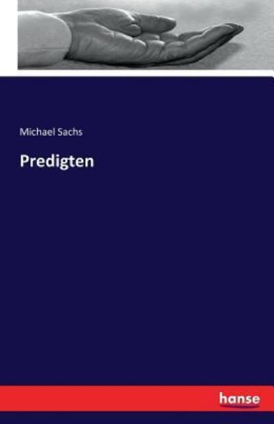 Cover for Sachs · Predigten (Book) (2016)