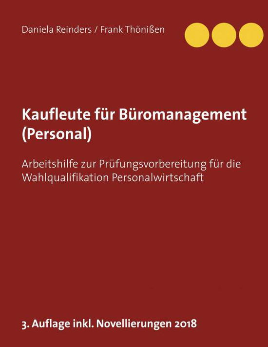 Cover for Reinders · Kaufleute für Büromanagement - (Book)