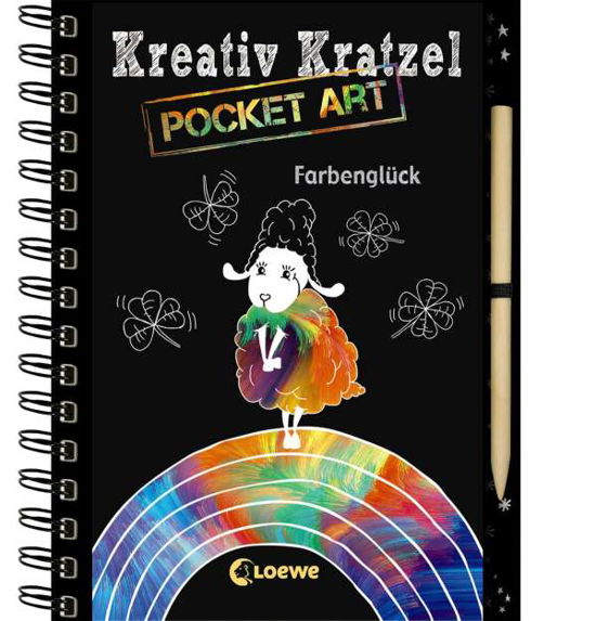 Kreativ-Kratzel Pocket Art: Farbe - Heger - Kirjat -  - 9783785583425 - 