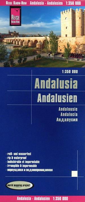 Cover for Reise Know-How · Andalucia (1:350.000) (Map) (2022)