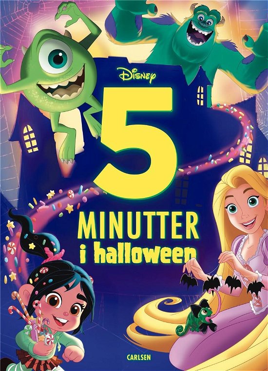 Cover for Disney · Fem minutter i godnat: Fem minutter i halloween (Innbunden bok) [1. utgave] (2022)