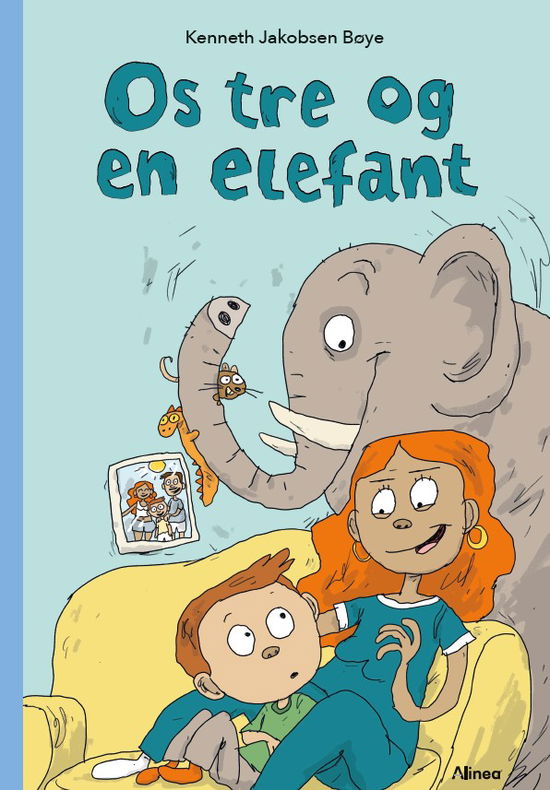 Cover for Kenneth Jakobsen Bøye · Læseklub: Os tre og en elefant, Blå Læseklub (Bound Book) [1º edição] (2025)