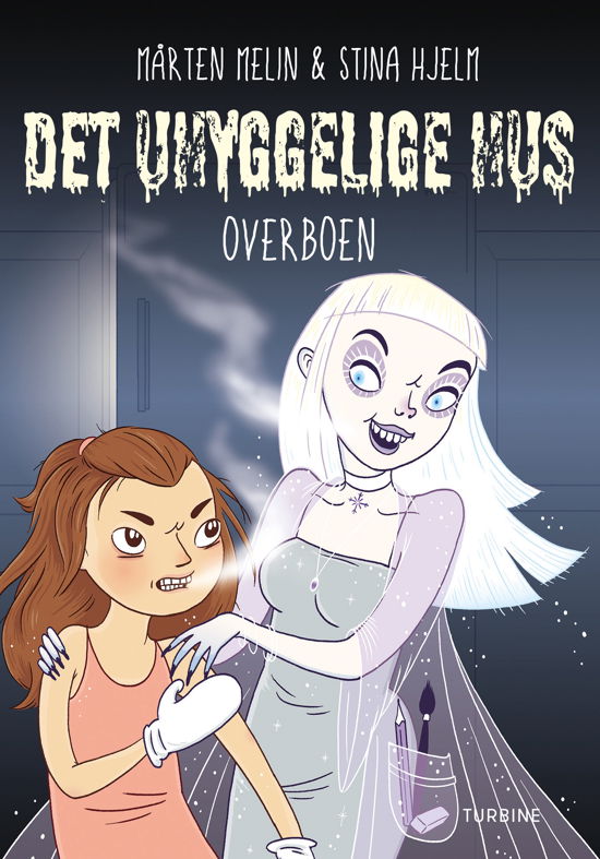 Cover for Mårten Melin · Øvrig letlæsning: Det uhyggelige hus - Overboen (Hardcover Book) [1.º edición] (2024)