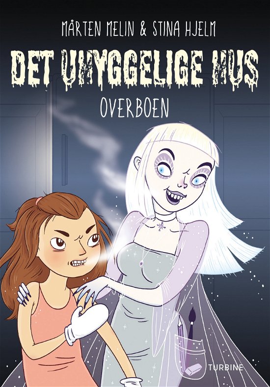 Cover for Mårten Melin · Øvrig letlæsning: Det uhyggelige hus - Overboen (Innbunden bok) [1. utgave] (2024)