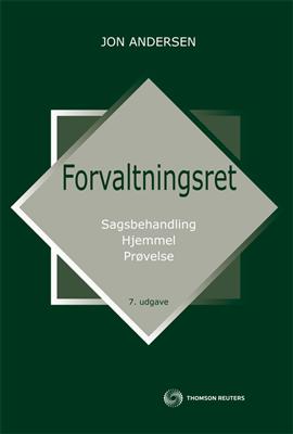 Cover for Jon Andersen · Forvaltningsret (Sewn Spine Book) [7th edition] (2010)