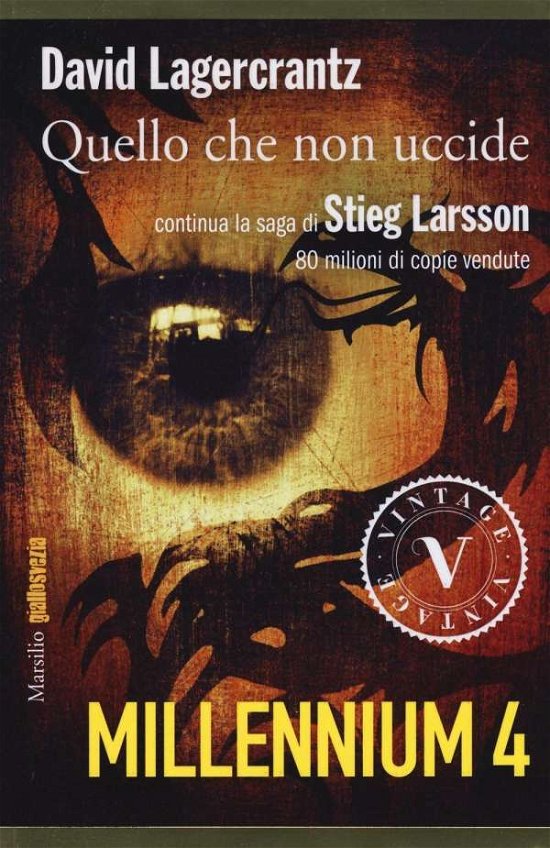 Cover for David Lagercrantz · Quello Che Non Uccide (DVD)