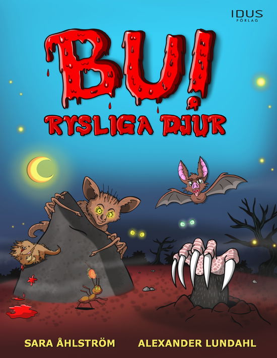 Cover for Sara Åhlström · BU! Rysliga djur (Gebundesens Buch) (2024)