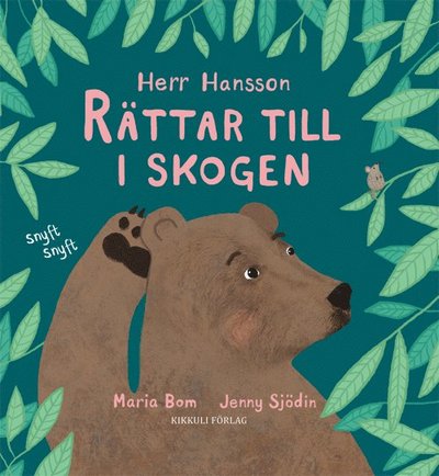 Cover for Maria Bom · Herr Hansson rättar till i skogen (Inbunden Bok) [Ned edition] (2018)