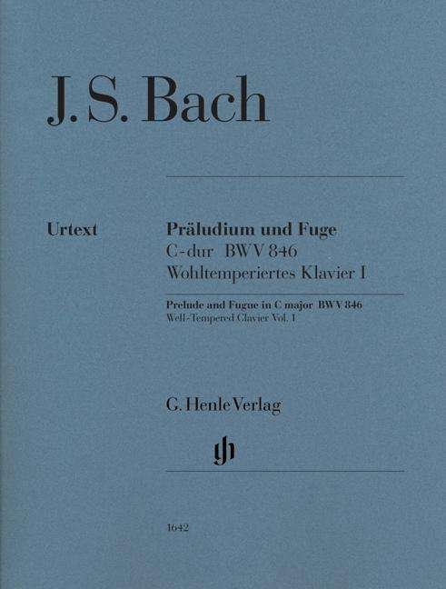 Cover for JS Bach · Prälud.+Fug.BWV846,Wohl.1HN1642 (Buch)