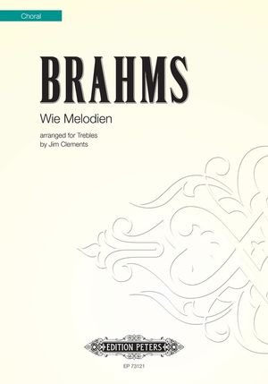 Cover for Johannes Brahms · Wie Melodien Upper Voice Choir (Taschenbuch) (2018)