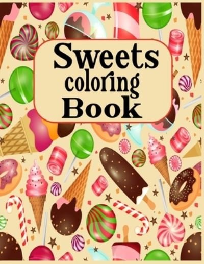 Cover for Nr Grate Press · Sweets Coloring Book (Paperback Bog) (2020)