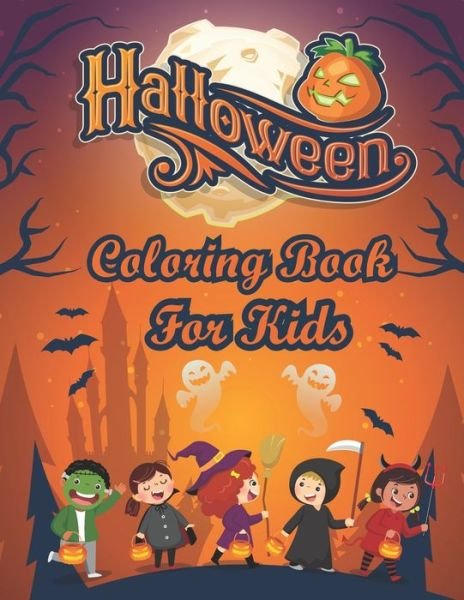 Cover for Zian Park Press · Halloween Coloring Book For Kids (Paperback Bog) (2020)