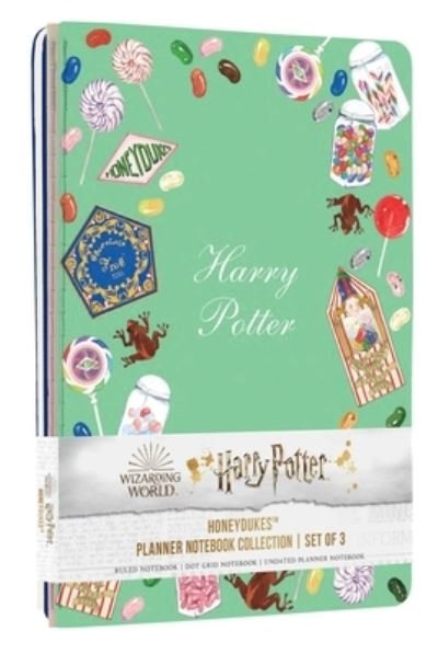 Cover for Insight Editions · Harry Potter: Honeydukes Planner Notebook Collection (Set of 3) (Paperback Book) (2023)