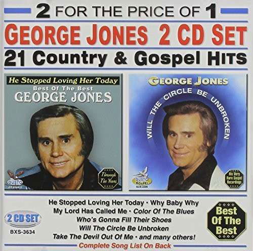 21 Country & Gospel Hits - George Jones - Musikk - Gusto - 0012676363426 - 16. juli 2013