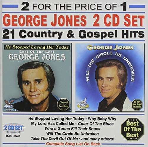 Cover for George Jones · 21 Country &amp; Gospel Hits (CD) (2013)