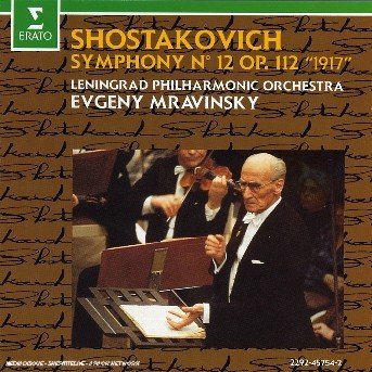 Symphonie No 12 - Shostakovich / Mravinsky,evgeny & Leningrad Philha - Música - WARNER CLASSIC - 0022924575426 - 2 de julho de 1992
