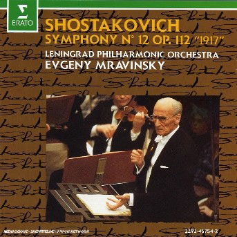 Symphonie No 12 - Shostakovich / Mravinsky,evgeny & Leningrad Philha - Music - WARNER CLASSIC - 0022924575426 - July 2, 1992