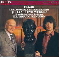 Cover for Julian Lloyd Webber · Elgar cello concerto, enigma variation (CD) (2022)