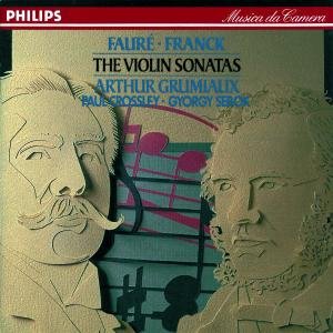 Faure: Violin Sonatas Op. 13 & Op. 108 / Frank - Grumiaux / Crossley / Sebok - Musik - PHILIPS - 0028942638426 - 23. februar 1990