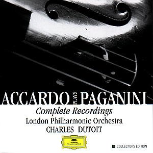 Cover for Accardo / Lpo / Dutoit · Paganini / Works For Violin (CD) [Box set] (2000)