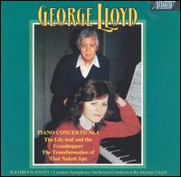 Cover for George Lloyd · Klavierkonzert Nr.4 (CD) (1988)