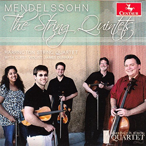 String Quintets - F. Mendelssohn-Bartholdy - Musik - CENTAUR - 0044747343426 - 4 oktober 2018