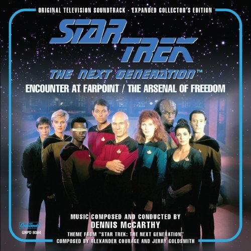 Cover for Original TV Soundtrack / Dennis Mccarthy · Star Trek: The Next Generation - Encounter At Farpoint / The Arsenal Of Freedom (CD) [Expanded Collectors edition] (2015)