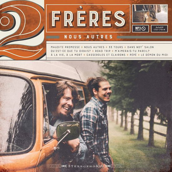 Cover for 2freres · Nous Autres (CD) (2015)