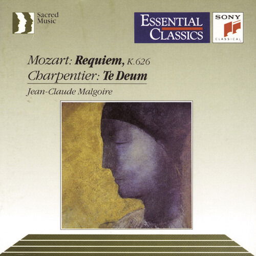 Cover for Mozart / Charpentier / Malgoire / La Grande Ecurie · Requiem / Te Deum (CD) (1991)