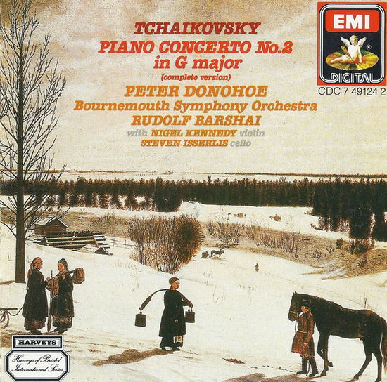 Cover for Pyotr Ilyich Tchaikovsky · Piano Concerto No. 2 In G Major, Op. 44 (Emi) (CD) (1901)