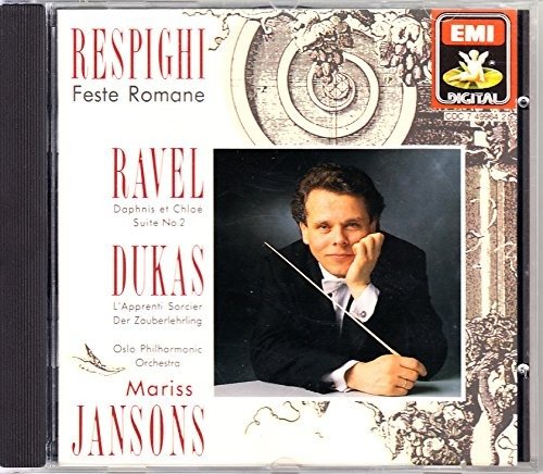 Feste Romane / Daphnis et Chloe' - Suite N. 2 / L'apprenti Sorcier - Oslo Philharmonic Orchestra / Jansons Mariss - Música - EMI CLASSICS - 0077774996426 - 4 de maio de 1990