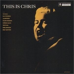 Cover for Chris Connor  · This Is Chris (CD)