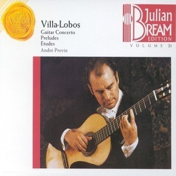 Cover for Bream Julian · Bream Collection Vol. 21: Villa-lobos Guitar Concerto Preludes Etudes (CD) (1993)