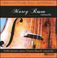 Marcy Rosen Plays Cello Sonatas - Thuille / Dohnanyi / Rosen / Artymiw - Muziek - BRIDGE - 0090404926426 - 17 juni 2008