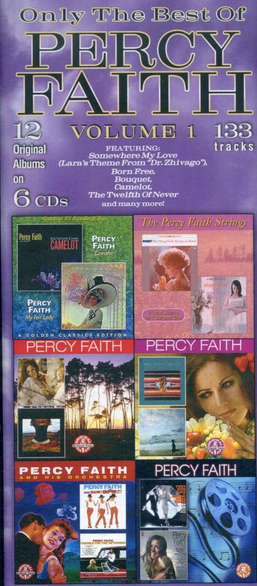 Only the Best of Percy Faith 1 - Percy Faith - Musik - COLLECTABLES - 0090431094426 - 27. November 2007