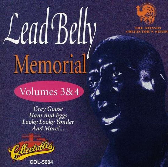 Cover for Leadbelly · Memorial 3 &amp; 4 (CD) (1995)