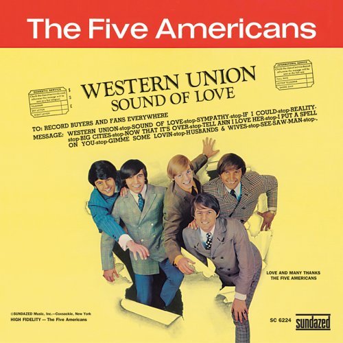 Western Union - Five Americans - Musiikki - Sundazed - 0090771622426 - 2016