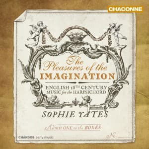 Cover for Sophie Yates · Pleasures of the Imagination (CD) (2016)