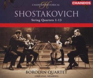 Shostakovichstring Quartets 113 - Borodin Quartet - Musiikki - CHANDOS HISTORICAL - 0095115106426 - perjantai 14. marraskuuta 2003